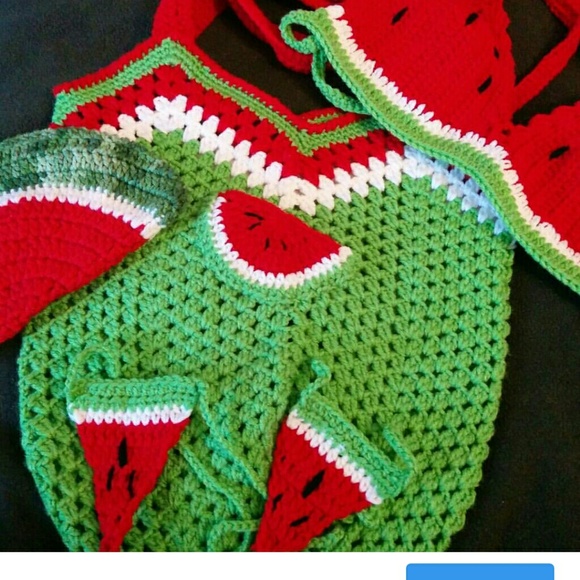 👒👒 Spring SALE👒 Watermelon beach bag set - Picture 5 of 8